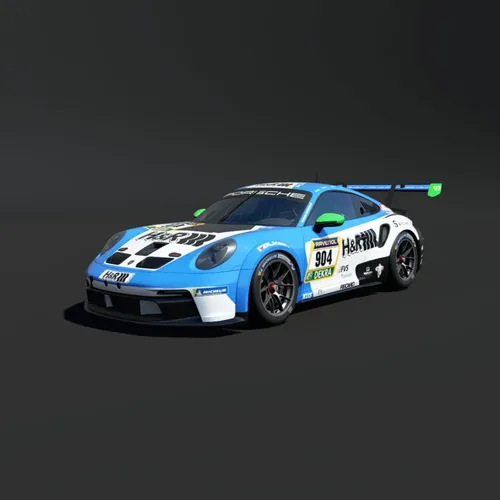 Muehlner Motorsport #904 Porsche 911 GT3 Cup livery preview for Assetto Corsa EVO