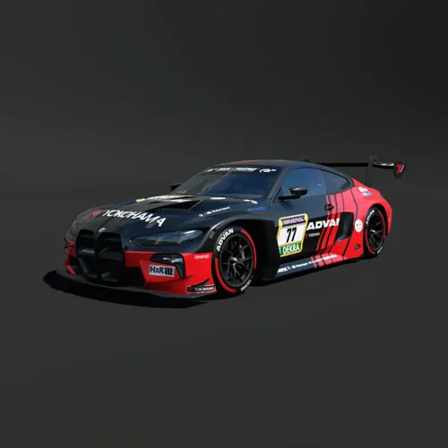 Schubert Motorsport #77 BMW M4 GT3 Evo livery preview for Assetto Corsa EVO
