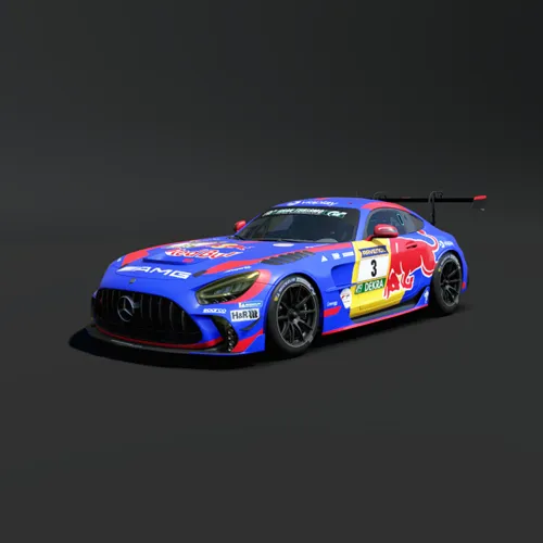Verstappen Racing #3 Mercedes-AMG GT2 livery preview for Assetto Corsa EVO